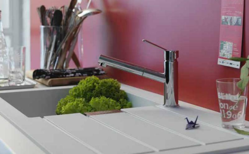 Franke Sirius 2 S2D 651 plastic 1.5 one and a half sink with white drip mount 100x50 143.0634.555