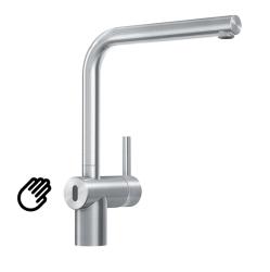 Franke solid stainless steel sensor Kitchen tap Atlas Neo swivel spout stainless steel 115.0625.489