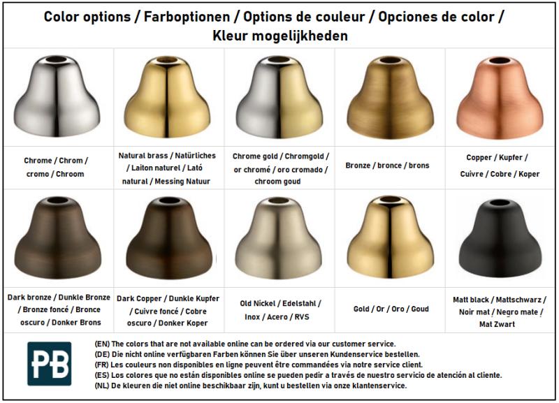 PB Nostalgic classic country kitchen tap Bronze with white handles 1208953913