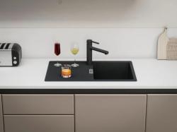 Franke Centro Kitchen tap matt black with swivel spout 115.0621.613