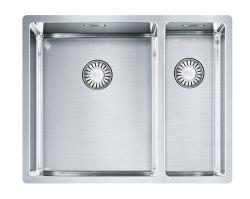 Franke Bolero plus R12 BXX 260 BL 1,5 one and a half stainless steel sink flush-mount 127.0625.091