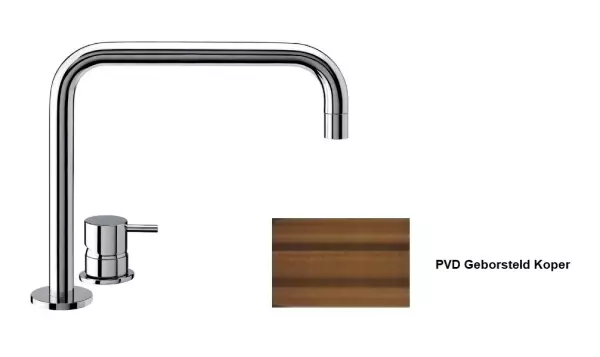 Waterevolution Flow 2-hole sink faucet PVD Brushed Copper T112HCPE