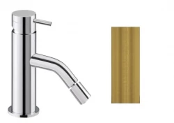 Waterevolution Flow bidet mixer tap Brass natural