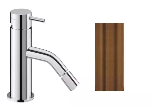 Waterevolution Flow bidet mixer tap PVD brushed Copper T120CPE