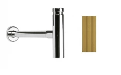 Waterevolution Flow design siphon, natural brass M199SIF1LE