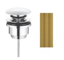 Waterevolution Flow drain plug 1.1/4 Natural brass M199VAL1LE