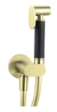 Waterevolution Flow Bidet Hand Shower Set Brass Natural T1626LE