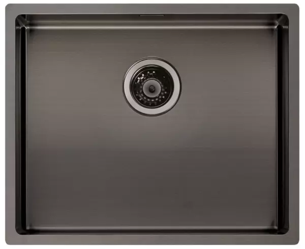 Reginox Bronx 5040 OKG stainless steel sink PVD Gun Metal 50x40 1208954298