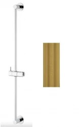 Waterevolution Flow sliding rail 800mm Brushed Brass T1660LE