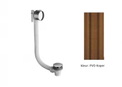 Waterevolution bath overflow with bath filler combination PVD Copper B1ENCHCPE