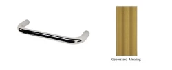 Waterevolution flow towel holder 17.5 cm Brushed Brass A110LE