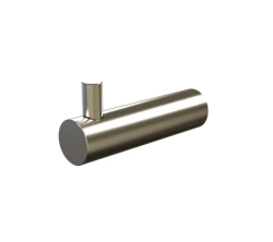 Waterevolution Flow towel hook brushed brass A150LE