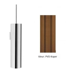 Waterevolution Flow toilet brush set wall PVD brushed copper A241CPE