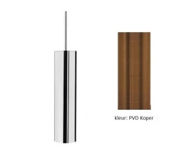 Waterevolution Deep toilet brush set standing PVD brushed copper A240CPE