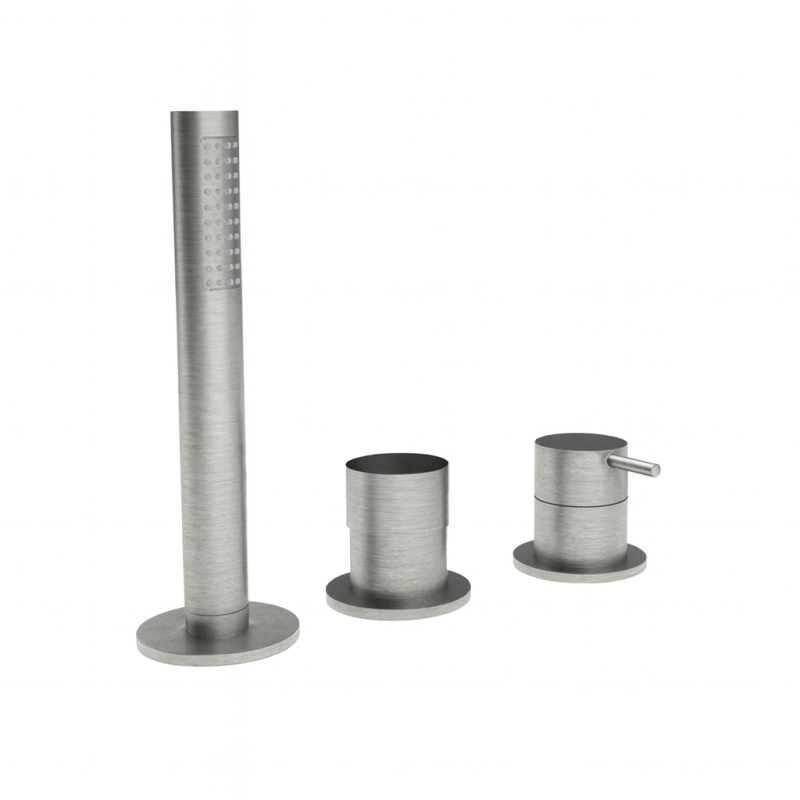 Waterevolution Flow Consealed bathtub mixer with 2 exits diverter without spout Chrome T138SB01 (kloon)