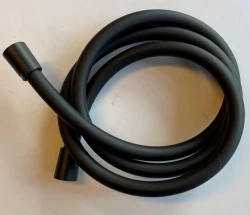 Shower hose SB PVC matt black 1/2" with conical connection 1208954610