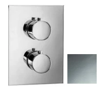 SB Universal Round on Square concealed thermostatic mixer with 2 outlets chrome 1208955152