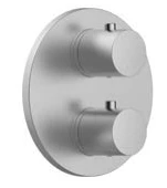 SB Universal Round concealed thermostatic mixer with 2 outlets completely in stainless steel 316 1208955193