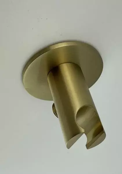 SB Rubinetterie Universale bracket for hand shower with water connection PVD gold-plated 316 1208955203