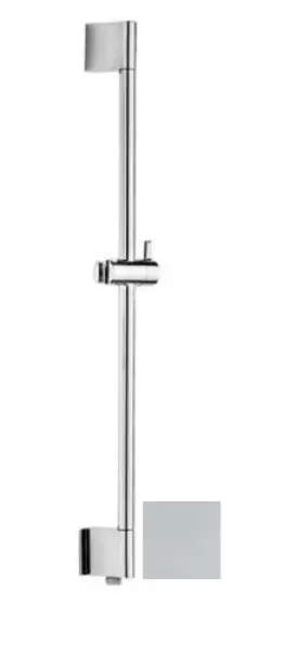 SB Rubinetterie Universal shower rail 90cm with water supply matte white 1208955230