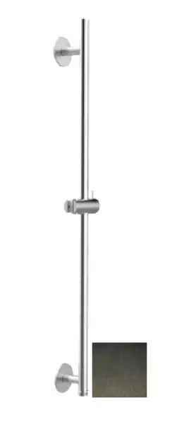 SB Universal Taps L900 shower rail PVD gun metal 316 1208955243