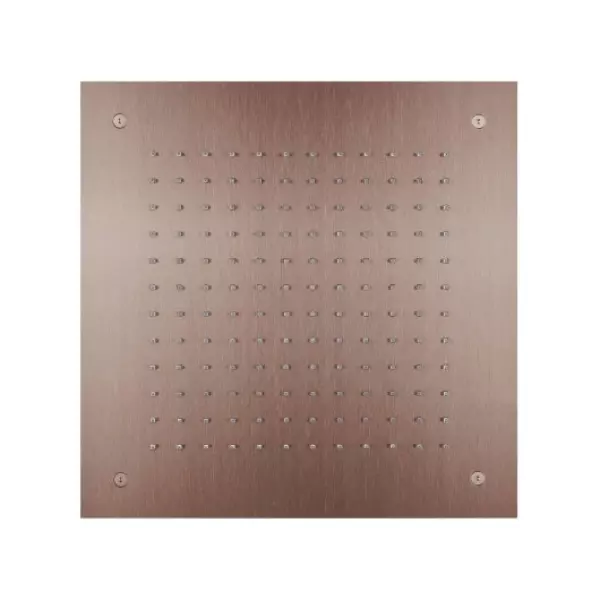 SB Square 316 Built-in Rain Shower 38x38cm PVD Copper 1208955327