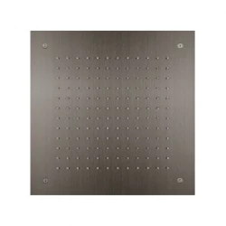 SB Square 316 Built-in Rain Shower 38x38cm PVD Gun Metal 1208955329