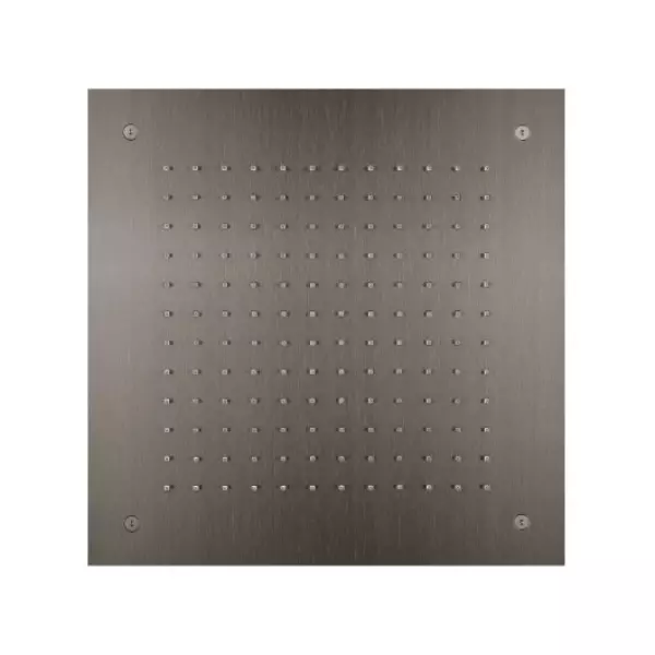 SB Square 316 Built-in Rain Shower 38x38cm PVD Gun Metal 1208955329