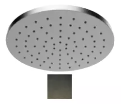 SB Round 316 rain shower head 25cm PVD gun metal 1208955349