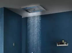 SB Wire-Twist Rain Shower Built-in with Chromotherapy Lighting Fully Stainless Steel 1208955376