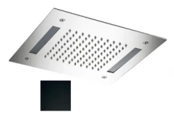 SB Easy built-in rain shower 30x30cm Matte Black with lighting 1208955439