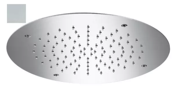 SB Round Chromotherapy Built-in Rain Shower Matte White 1208955470