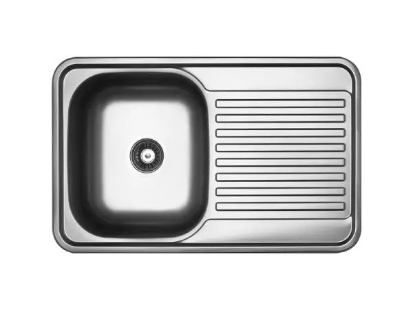 Aquadesign Siena sink with drainer stainless steel 1208955524