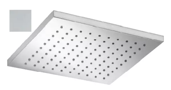 SB Rubinetterie Rain Shower Eco Air water-saving square rain shower matte white 25x25cm 1208955529