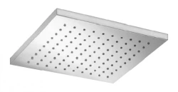 SB Rubinetterie Eco Air water-saving square rain shower Chrome 25x25cm 1208955530