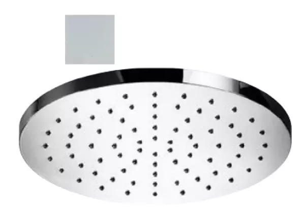 SB Round Brass Rain Shower Head 25 cm Matte White 1208955610