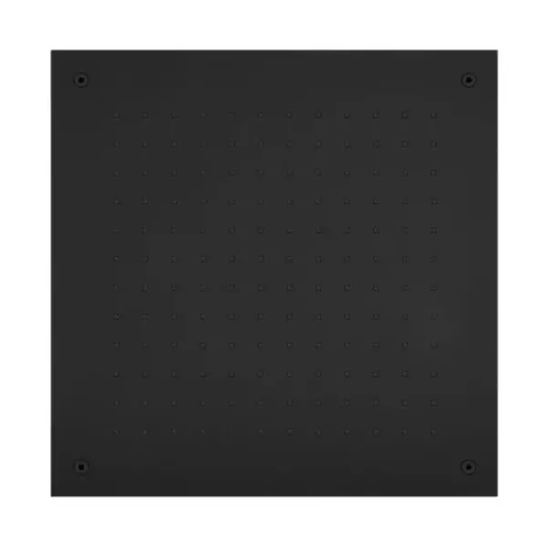 SB Temptation Built-in Square Rain Shower 38x38cm Matte Black 1208955761