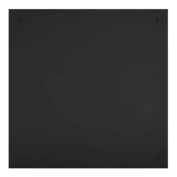 SB Temptation Built-in Square Rain Shower 50x50cm Matte Black 1208955776