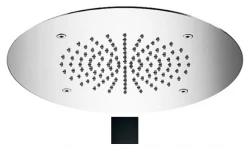 SB Round Temptation Built-in Rain Shower Matte Black 1208955782