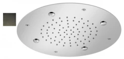 SB Round Mist Rain Shower Built-in PVD Gun Metal 1208955796