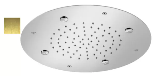 SB Round Mist Built-in Rain Shower PVD Gold 1208955797