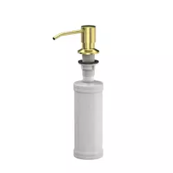 Quadri Manchester Built-In Soap Dispenser PVD Gold Refillable from Above 1208955930