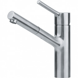 Franke Taros Neo solid stainless steel kitchen tap with pull-out spout 115.0596.383