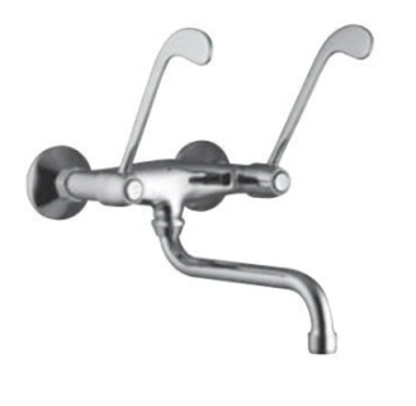 PB Clinic disabled wall mounted kitchen tap with long handle chrome 1208956273