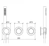 SB Round Inbouw Doucheset compleet geborsteld RVS 1208956785