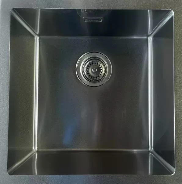 Ausmann Turt stainless steel sink PVD NANO 40x40 undermount flush-mounted or inset 1208956947