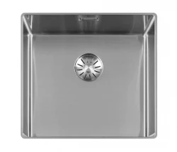 Lorreine 40SL1016 Slim sink 40x40cm flush-mounted stainless steel