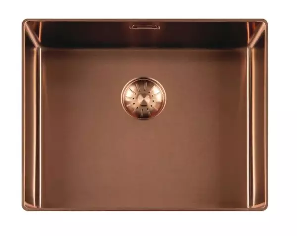 Lorreine 50SL1016-COPPER Slim sink 50x40cm Flush-mounted installation Copper