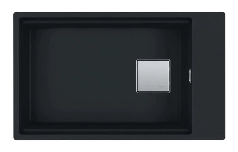 Franke Kubus KNG 110.62 mat black 76x46 granite undermount sink 125.0627.321