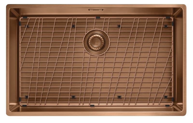 Franke Mythos Masterpiece BXM 210.68 Large PVD Copper 685x410mm Flushmount and Undermount Sink 127.0674.535